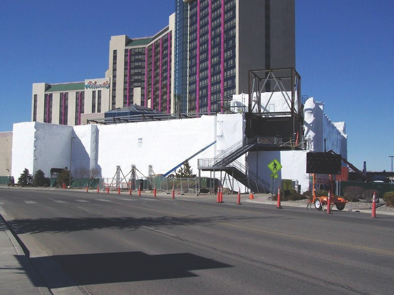 Shrink Wrap for Scaffolding and Construction