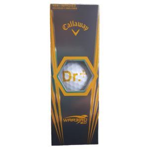Dr. + Logo Golf Balls